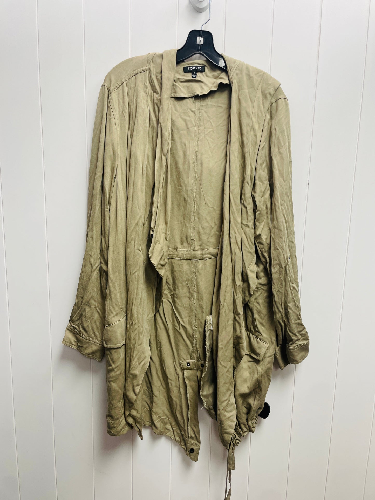 Jacket Shirt By Torrid  Size: 3x