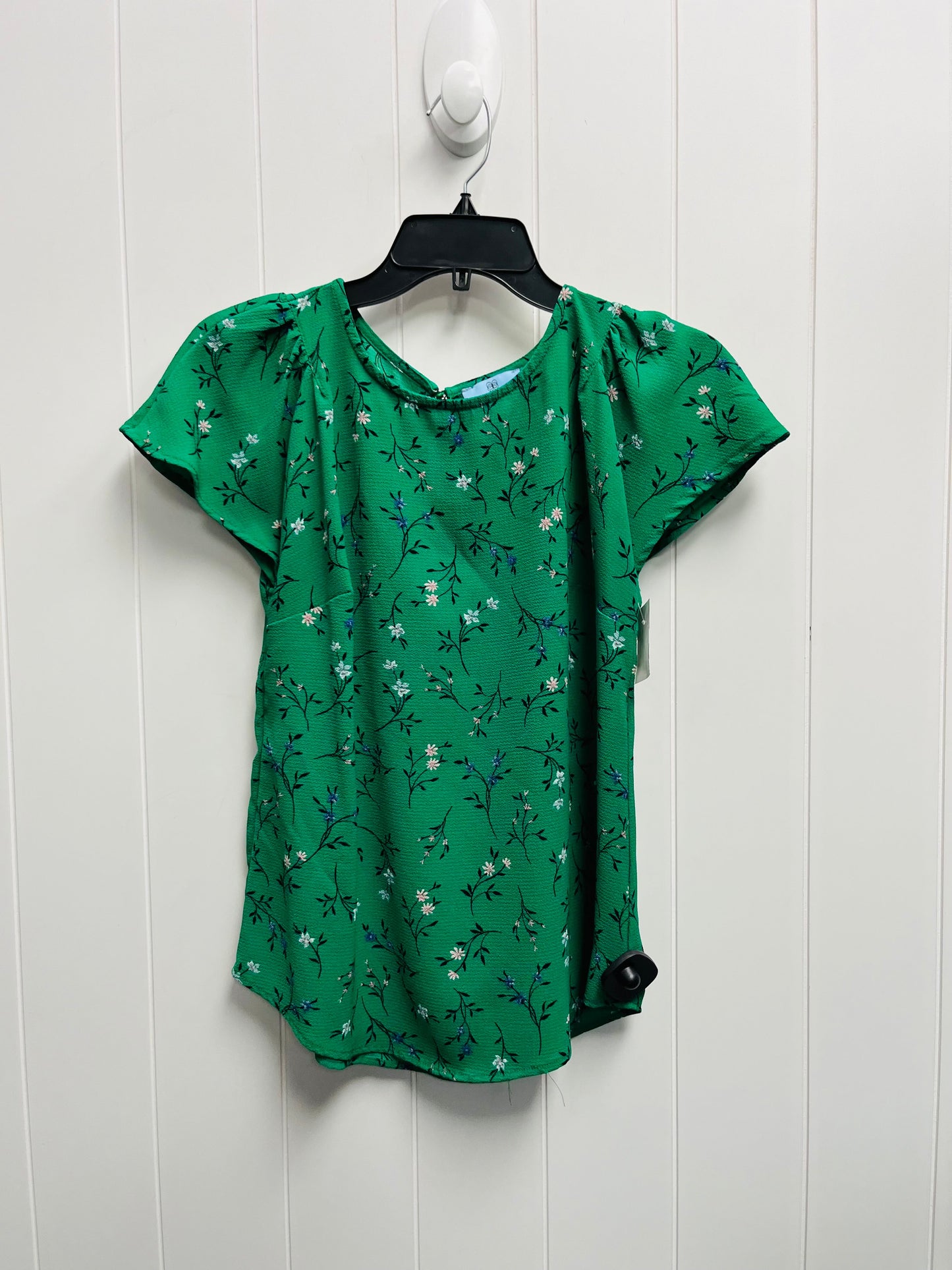 Green Top Short Sleeve Cece, Size Xs