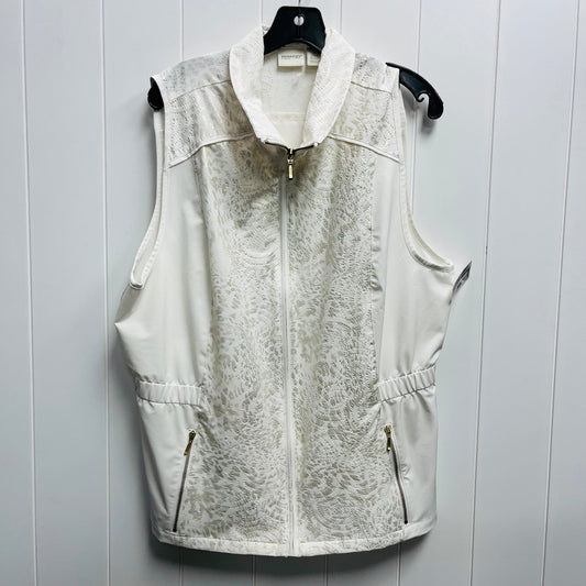 White Vest Other Chicos, Size Xl