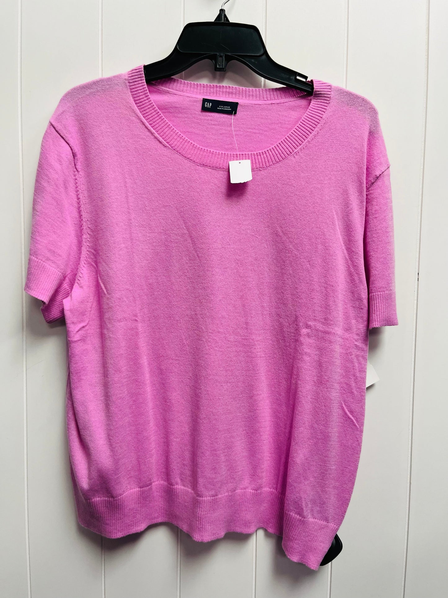 Purple Top Short Sleeve Gap, Size Xxl