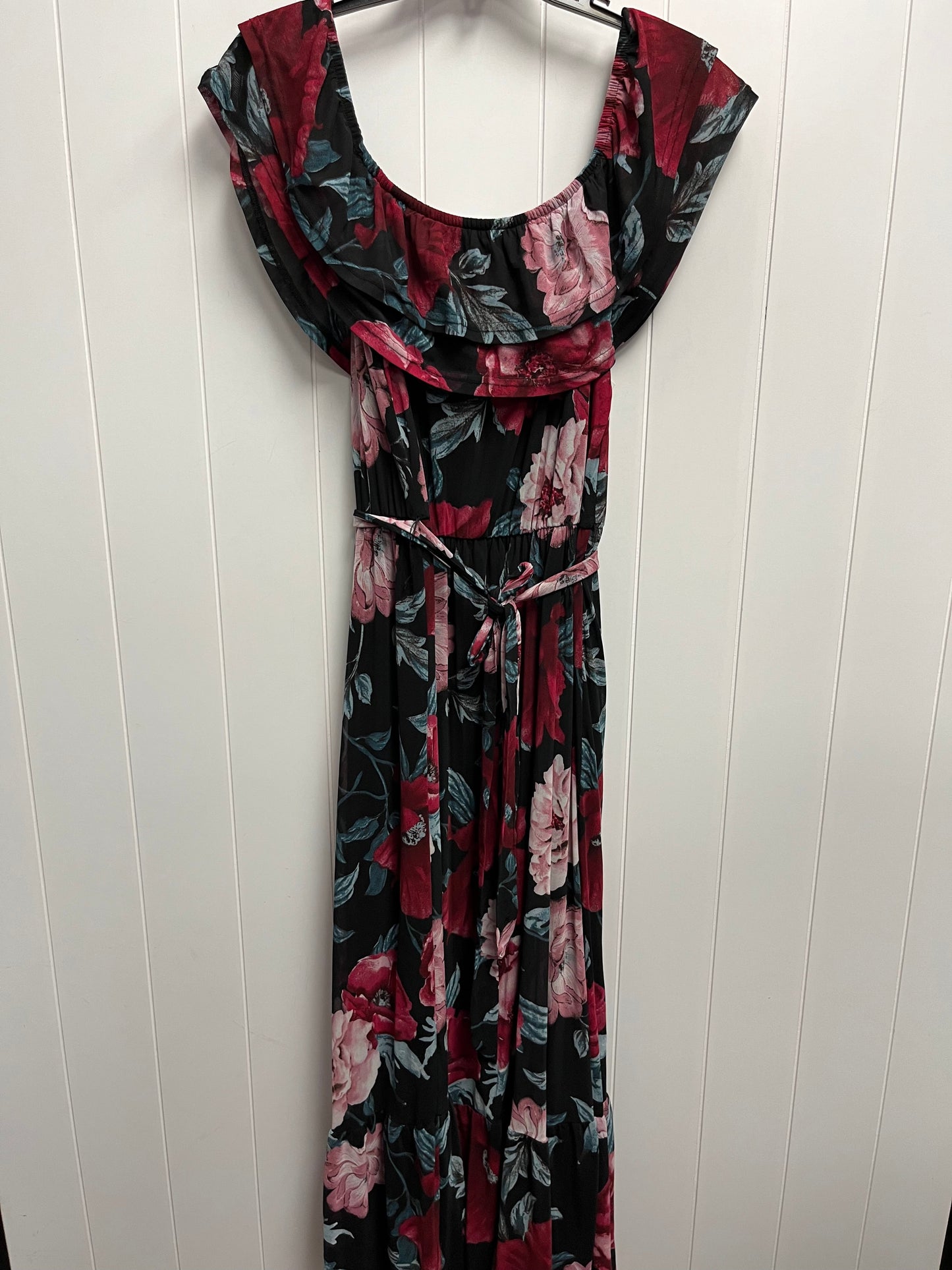 Red Dress Casual Maxi Siren Lily, Size 1x
