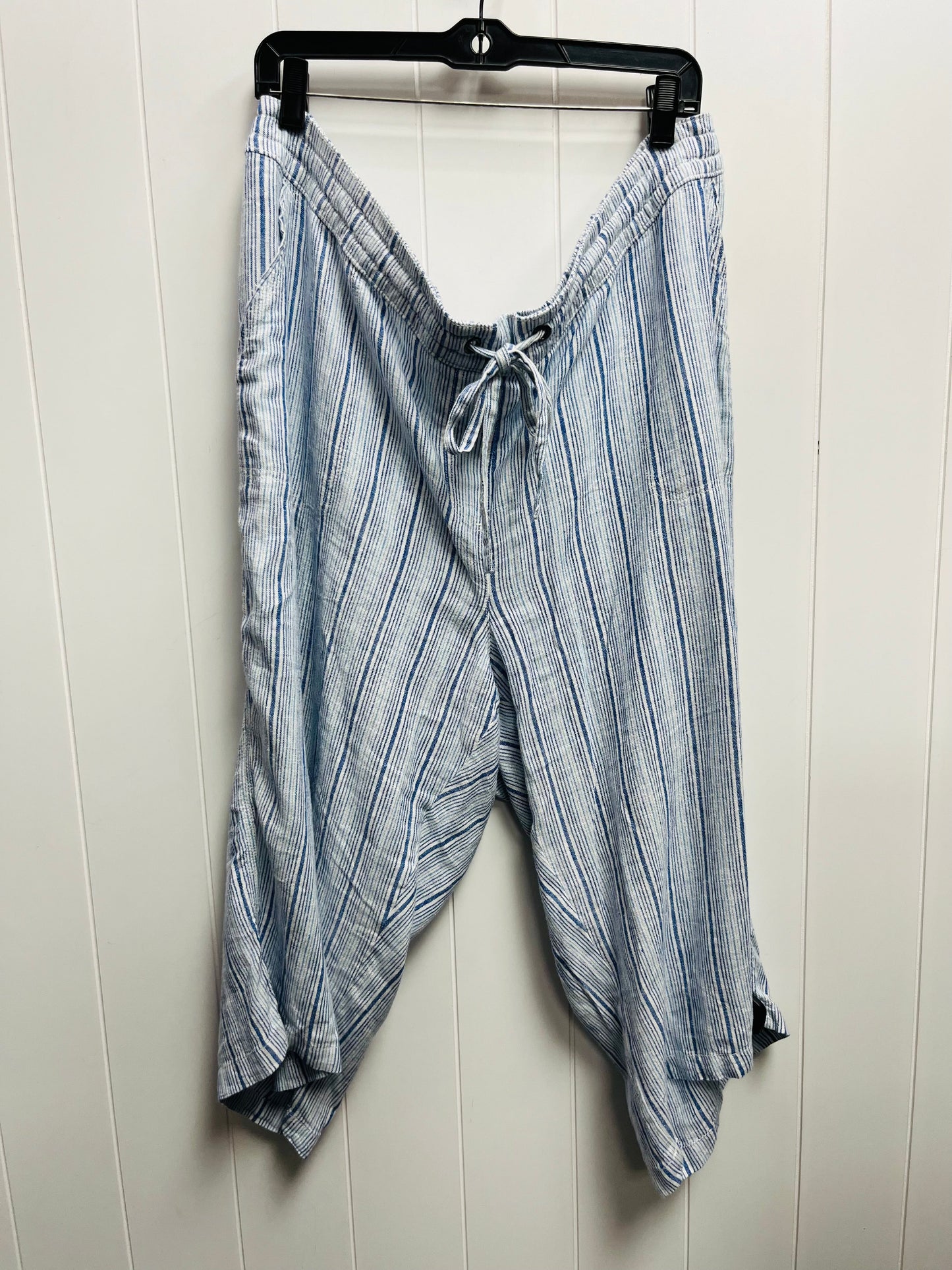 Blue Capris Per Se, Size 3x