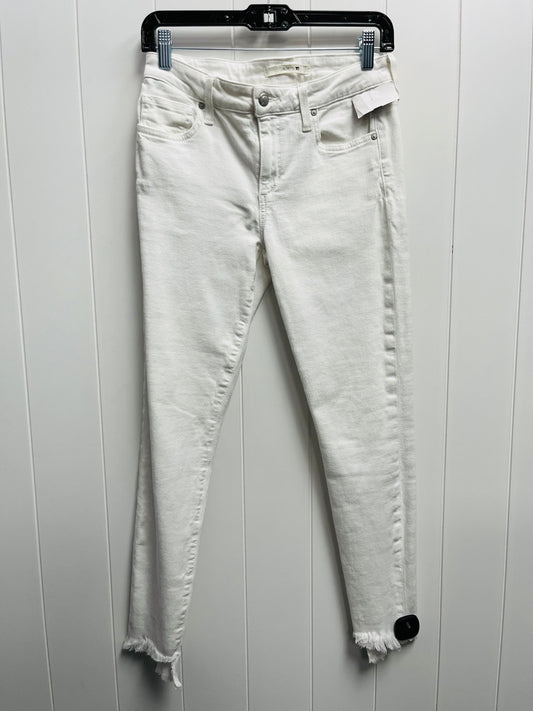 Jeans Skinny By Joes Jeans In White Denim, Size: 6