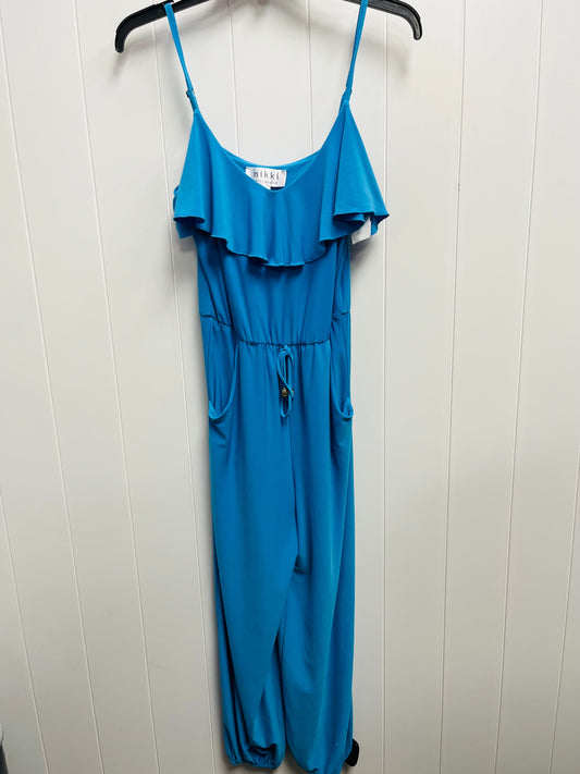 Jumpsuit By Clothes Mentor In Blue, Size: Xs