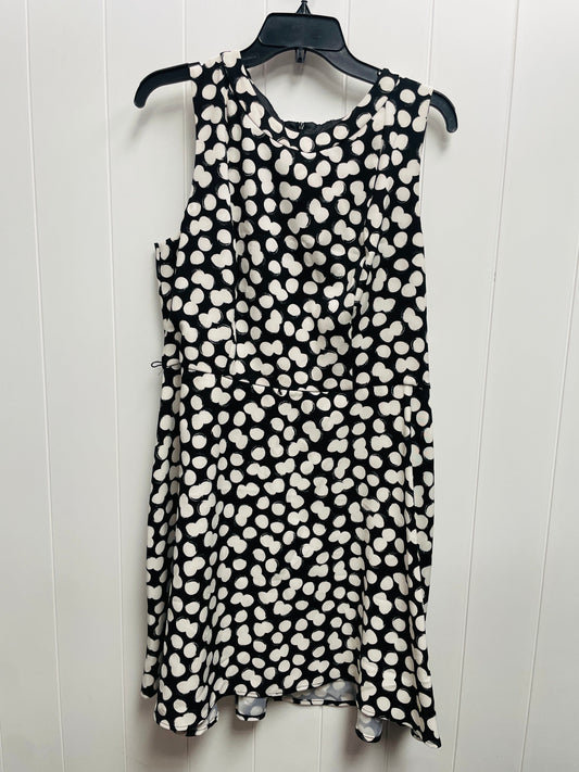 Black & White Dress Work Ab Studio, Size 16