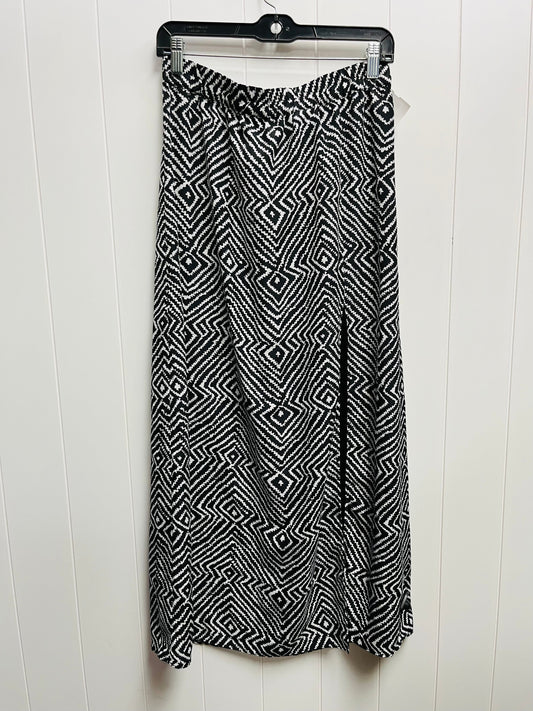 Black & White Skirt Maxi Michael By Michael Kors, Size S