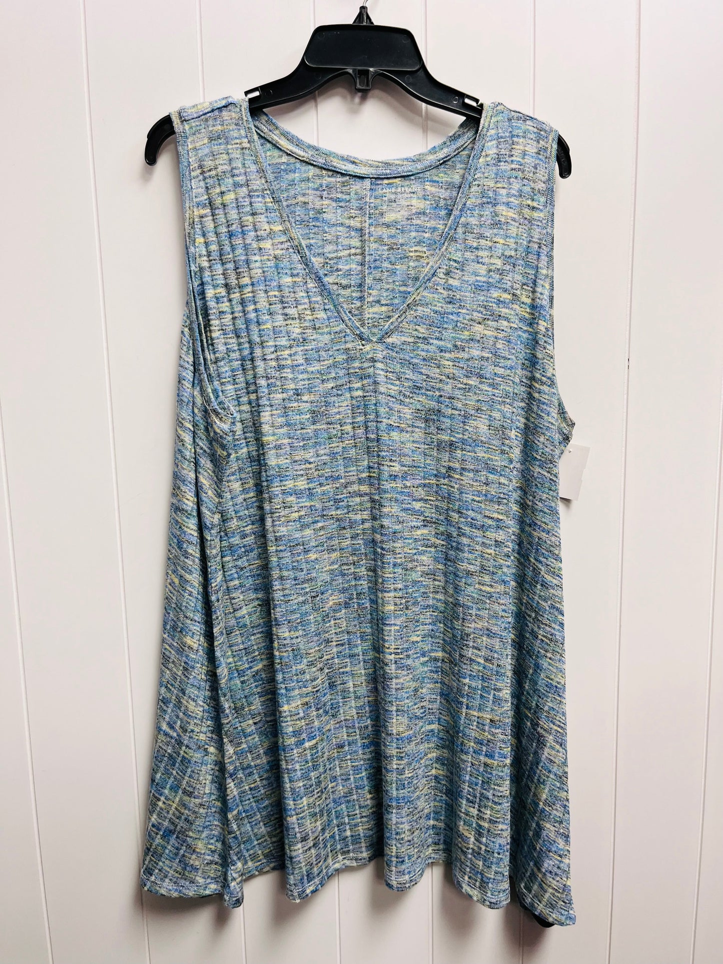 Blue Top Sleeveless Lane Bryant, Size 4x