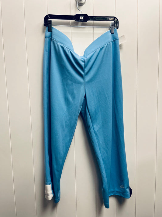Blue Athletic Pants Nike Apparel, Size L
