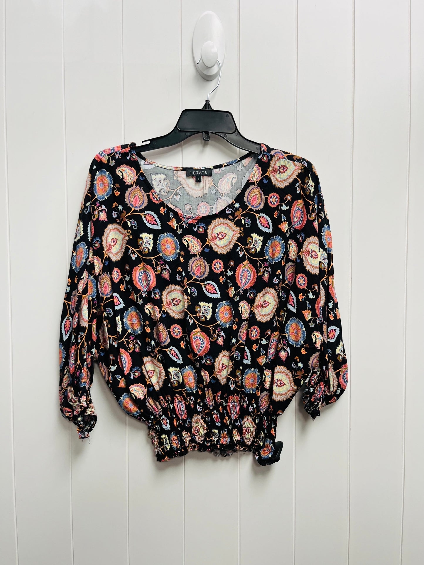 Black & Pink Top Long Sleeve 1.state, Size S