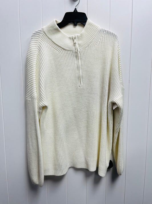 Sweater By merokeety In Cream, Size: 2x