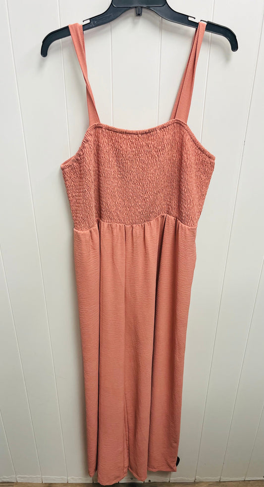 Jumpsuit By dokotoo In Pink, Size: Xxl