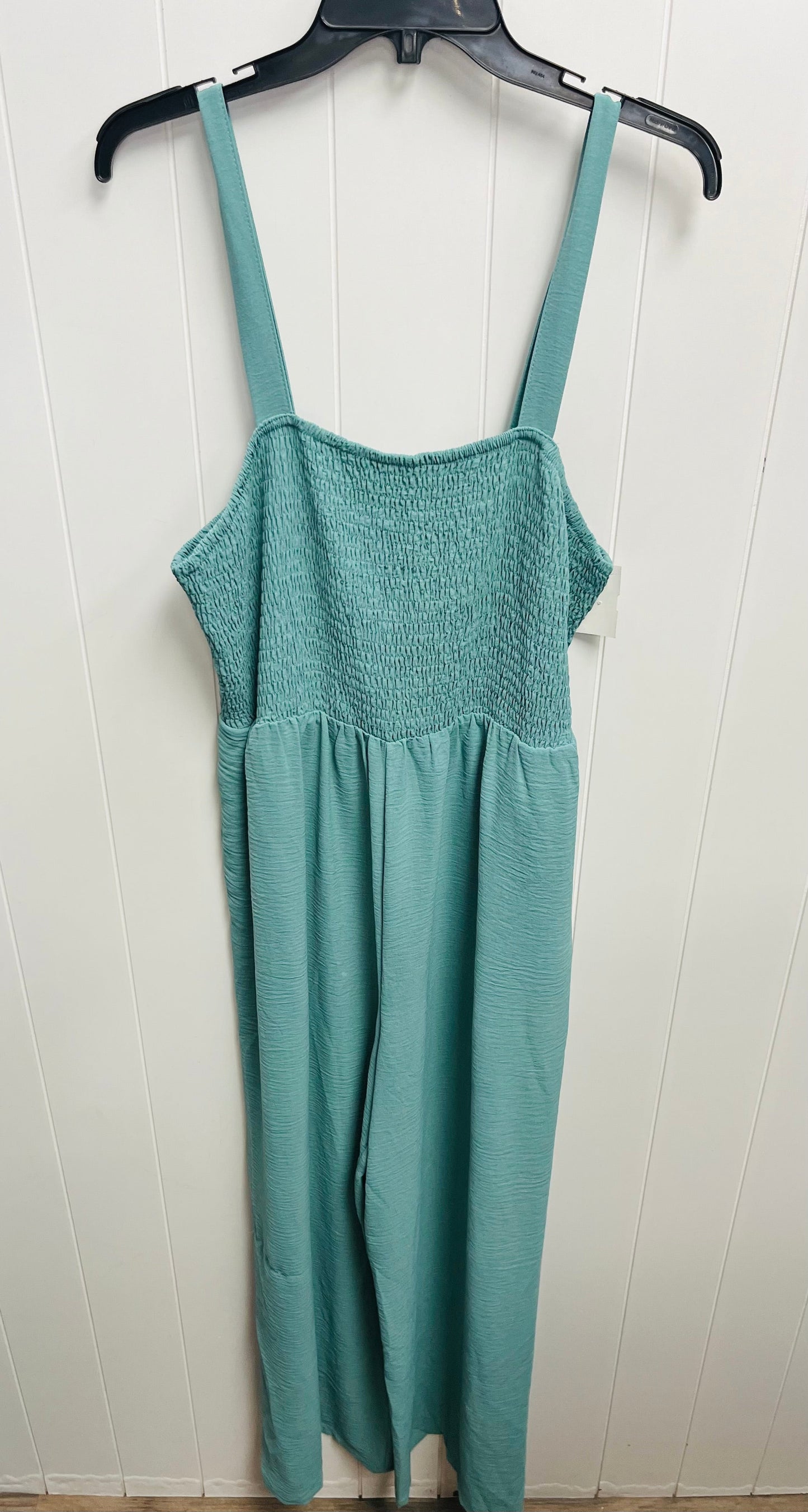 Jumpsuit By Clothes Mentor In Teal, Size: Xxl