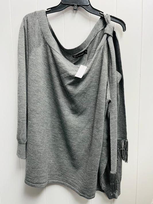 Sweater By New York And Co In Grey, Size: Xxl