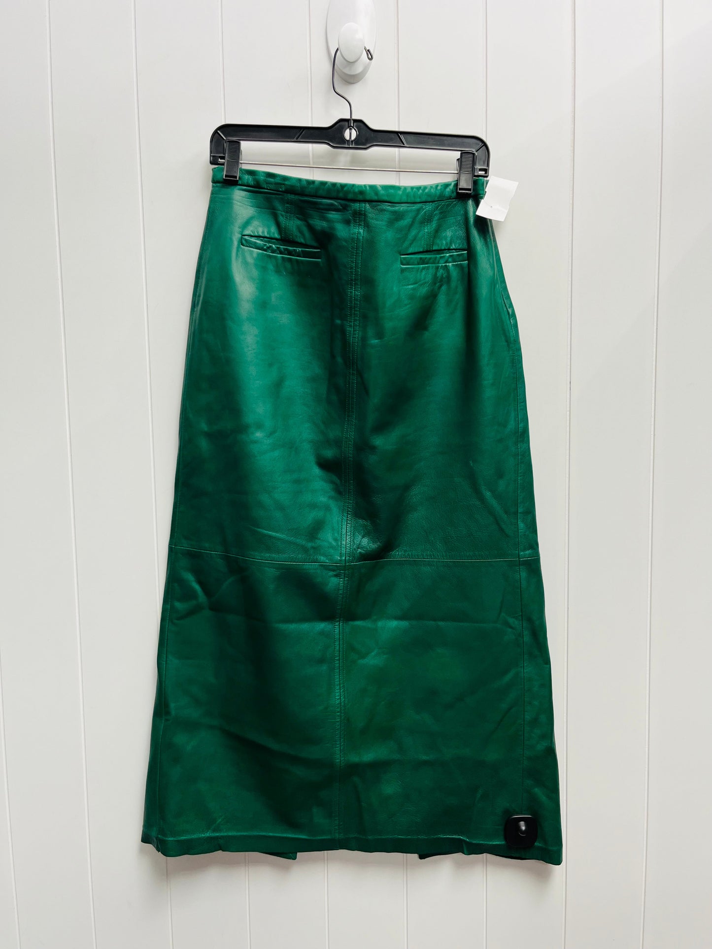 Skirt Maxi By Zara In Green, Size: L