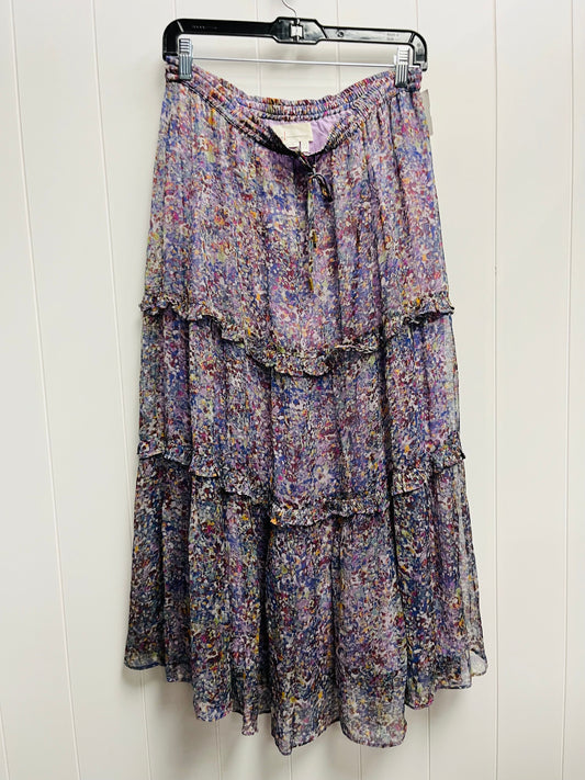 Skirt Maxi By Anthropologie In Purple, Size: 4