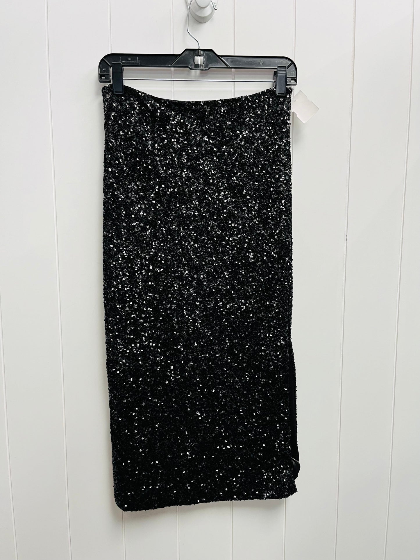 Skirt Midi By Express In Black, Size: S