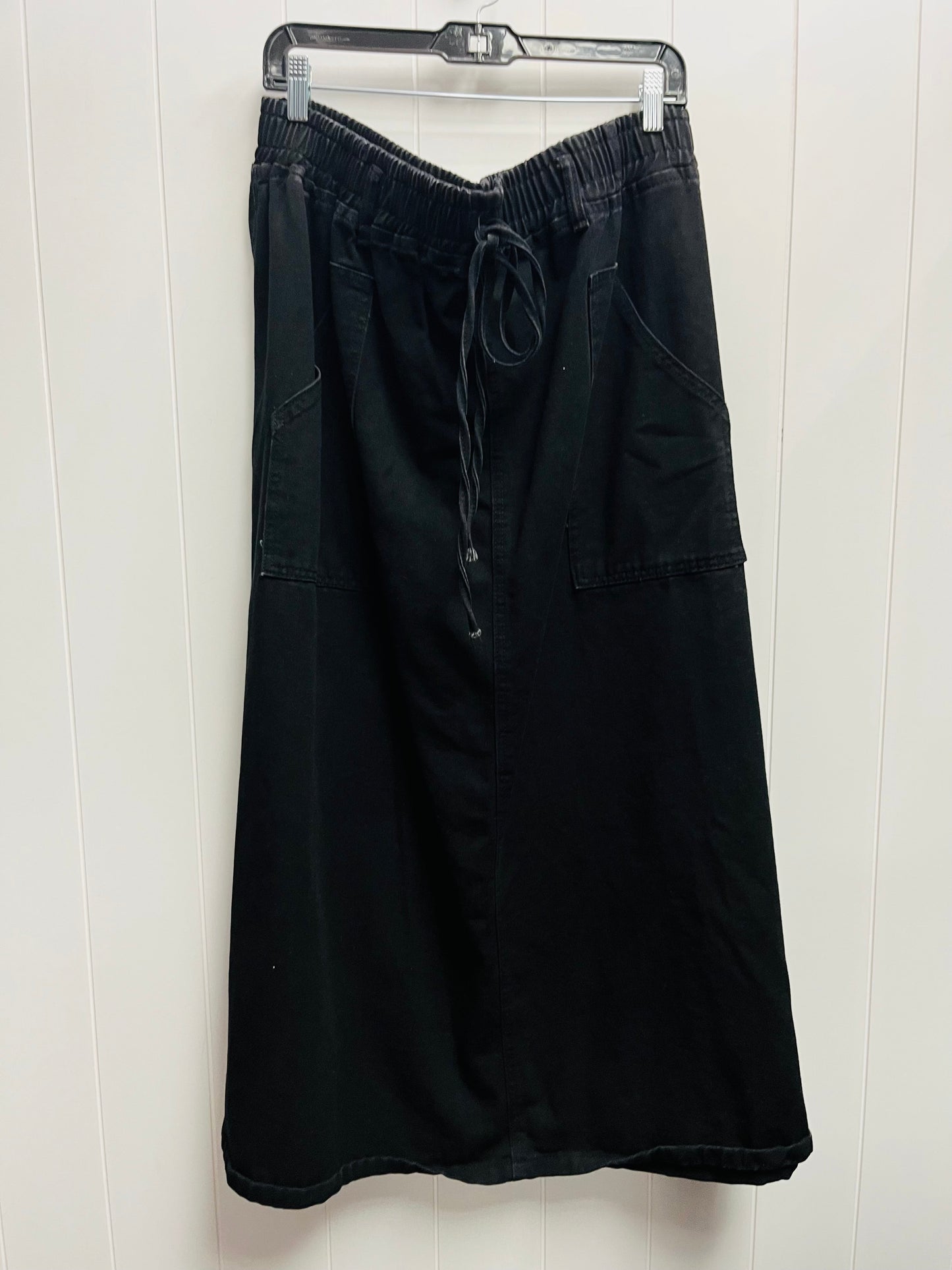 Skirt Maxi By Clothes Mentor In Black, Size: 3x