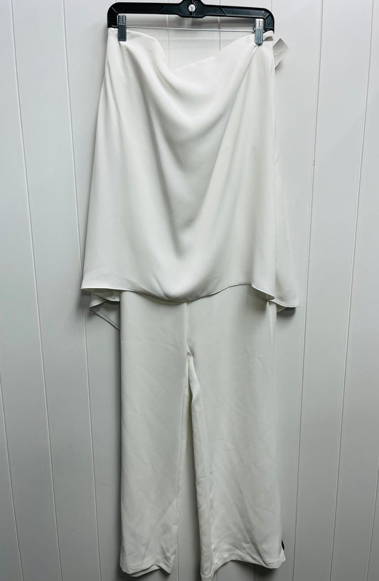 Jumpsuit By White House Black Market In White, Size: 8