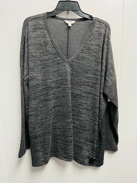 Top Long Sleeve By Terra & Sky In Grey, Size: 3x