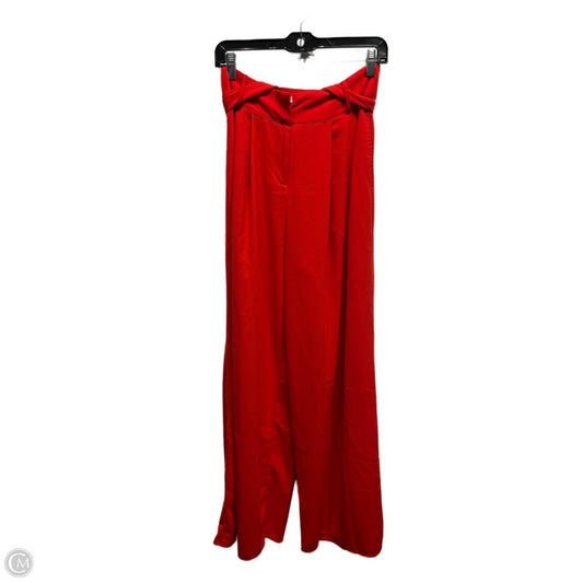 Pants Wide Leg By Flying Tomato In Red, Size: M