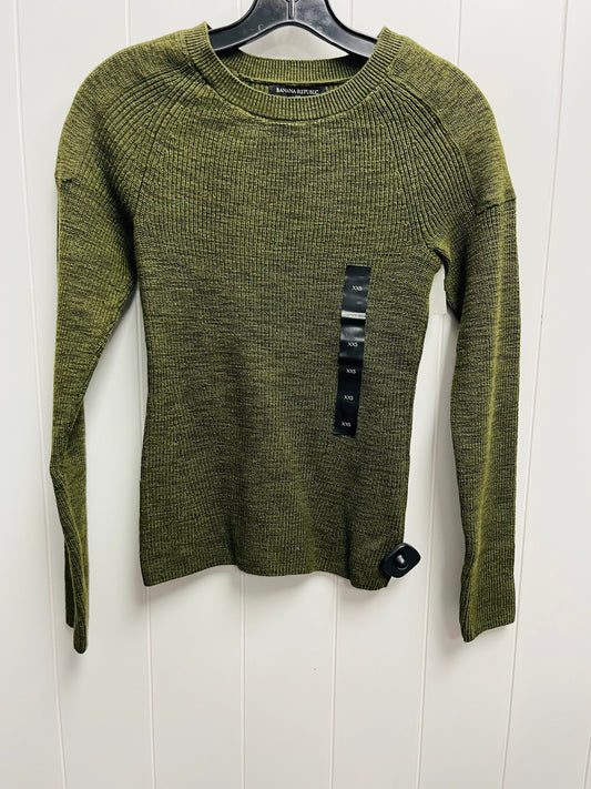 Sweater By Banana Republic In Green, Size: Xxs