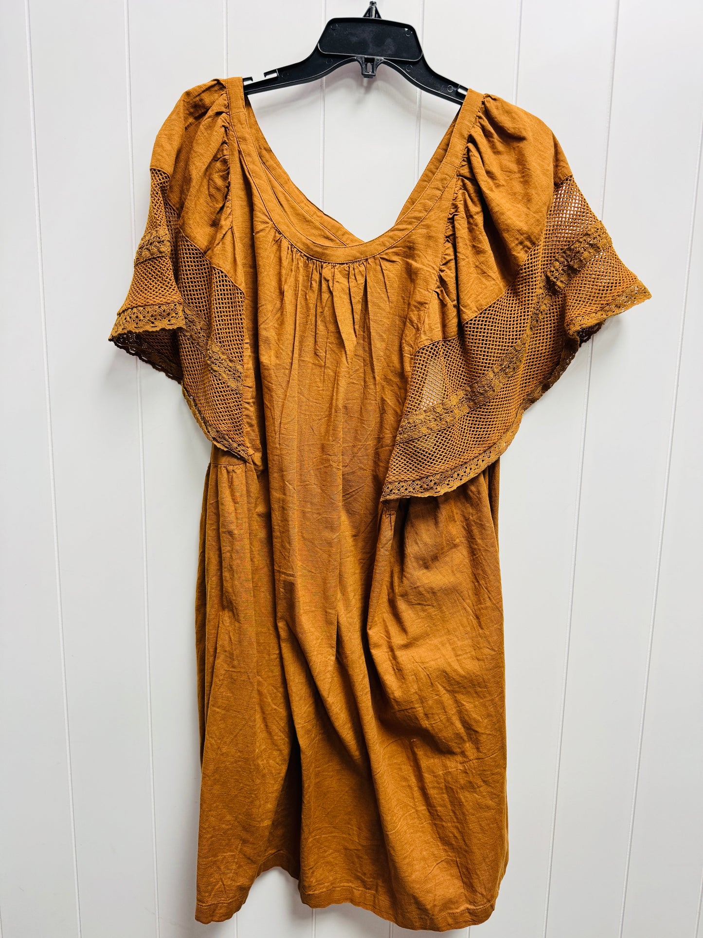 Dress Casual Short By Old Navy In Brown, Size: 2x