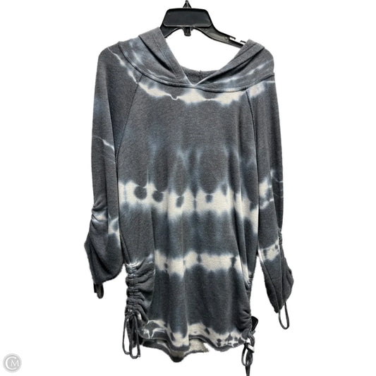 Sweatshirt Hoodie By Young Fabulous & Broke In Grey, Size: S