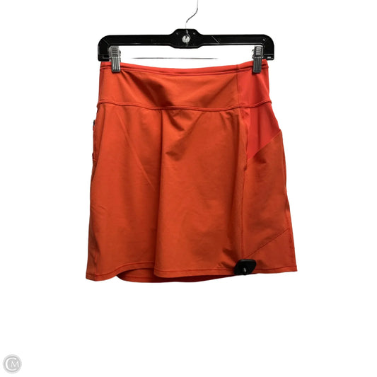 Athletic Skort By Athleta In Orange, Size: Xs