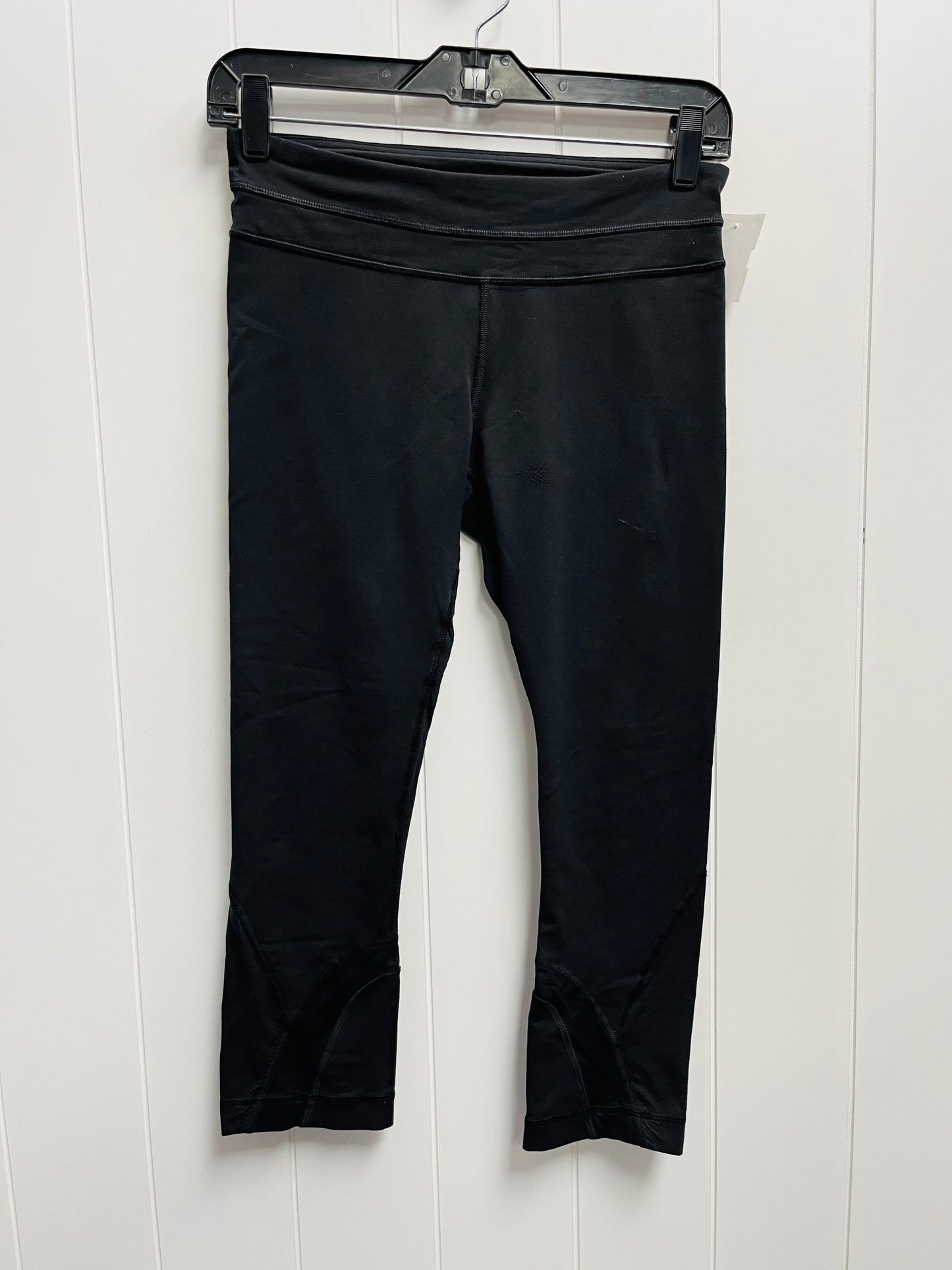 Black Athletic Capris Lululemon, Size S