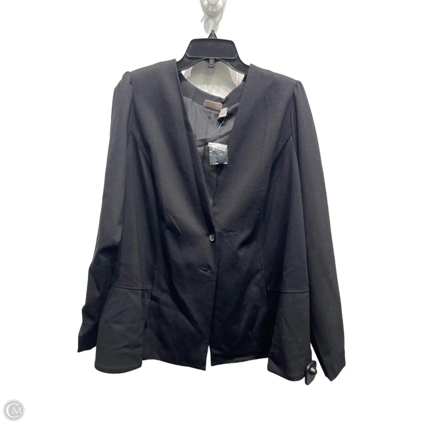 Blazer By Logo In Black, Size: 1x