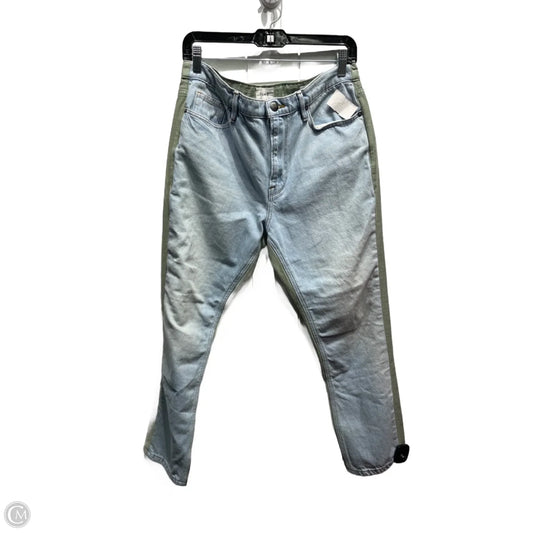 Jeans Straight By Frame In Blue & Green, Size: 6