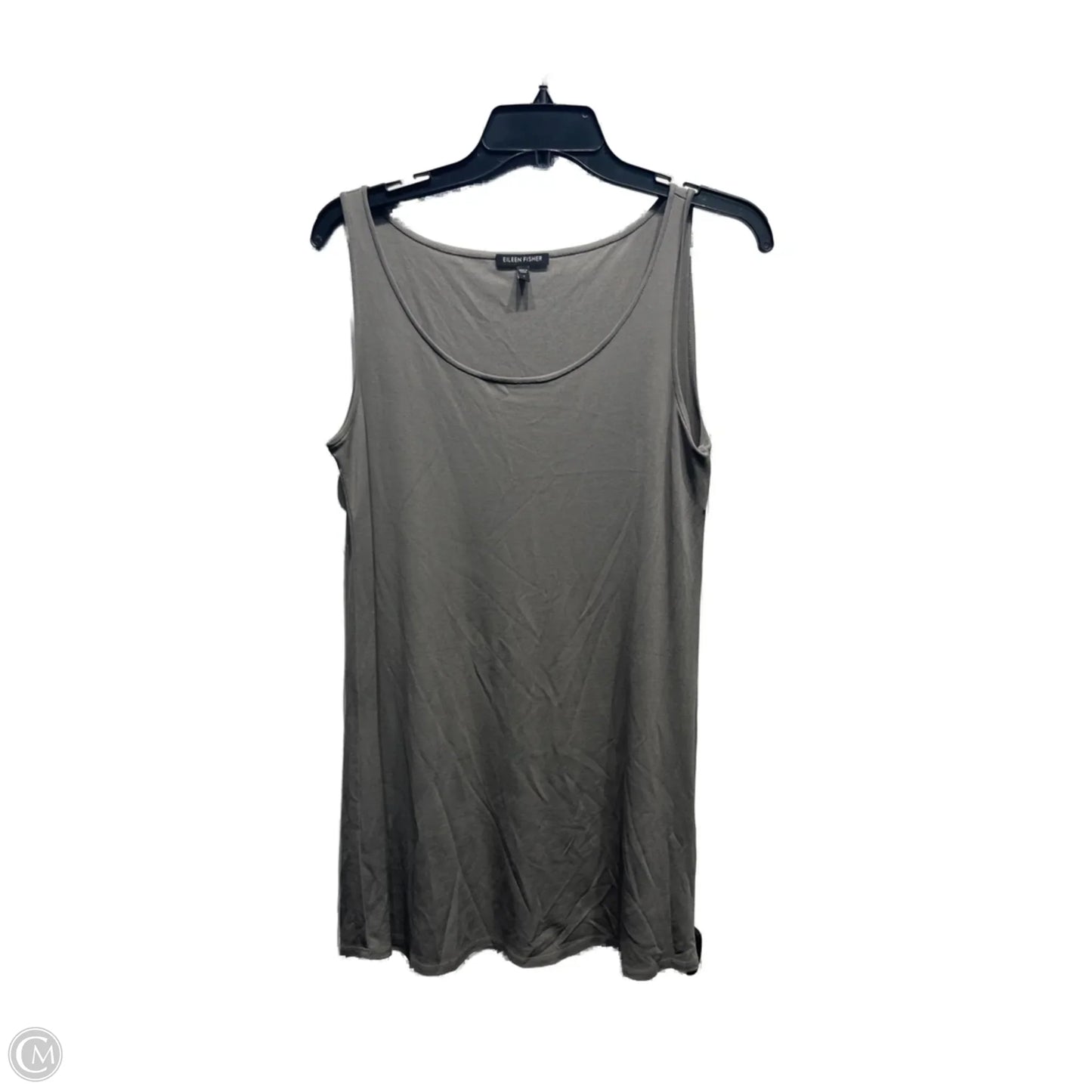 Top Sleeveless Basic By Eileen Fisher In Grey, Size: S