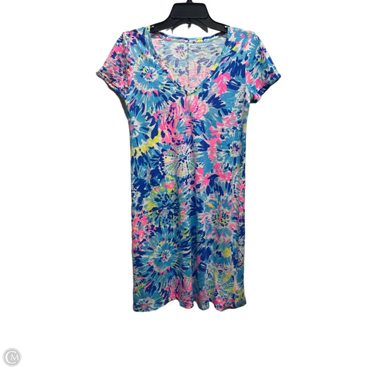 Dress Designer By Lilly Pulitzer In Blue & Pink, Size: Xs