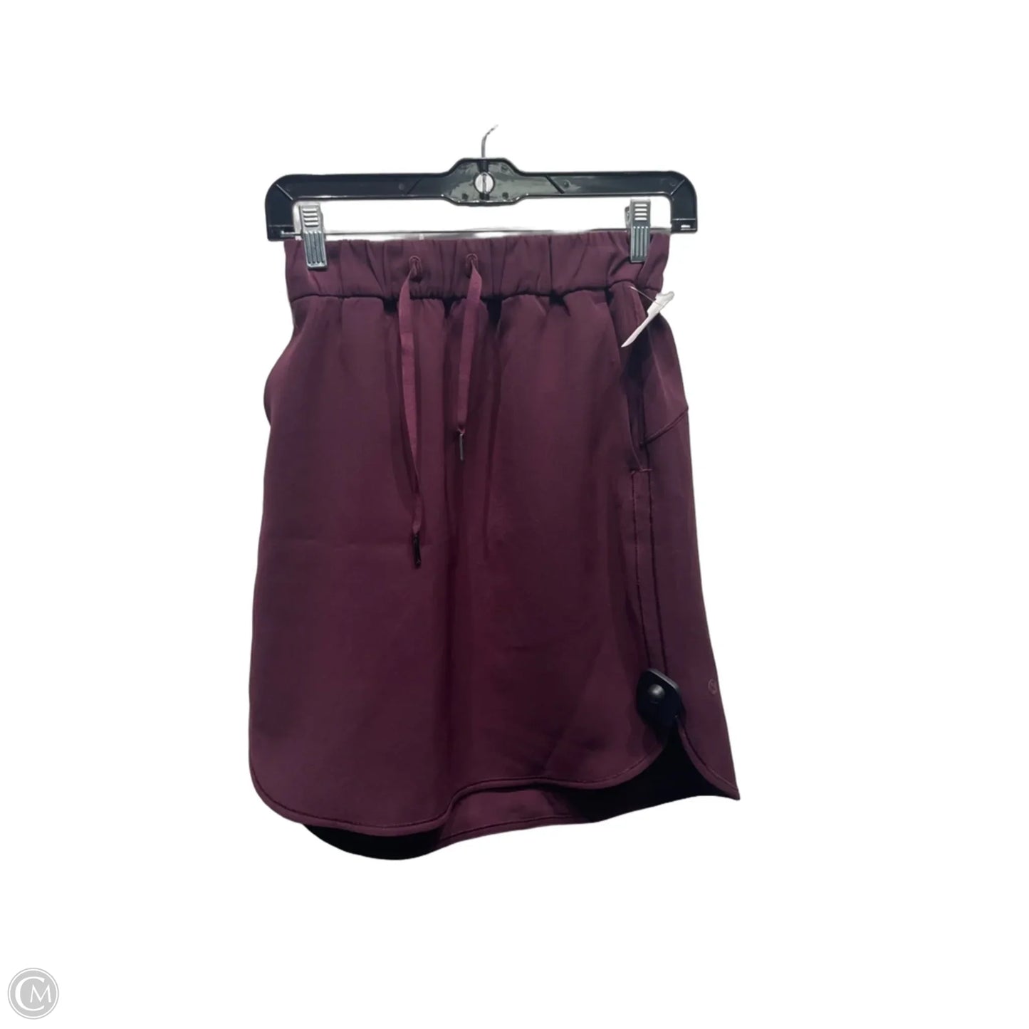 Skirt Midi By Lululemon In Maroon, Size: 2