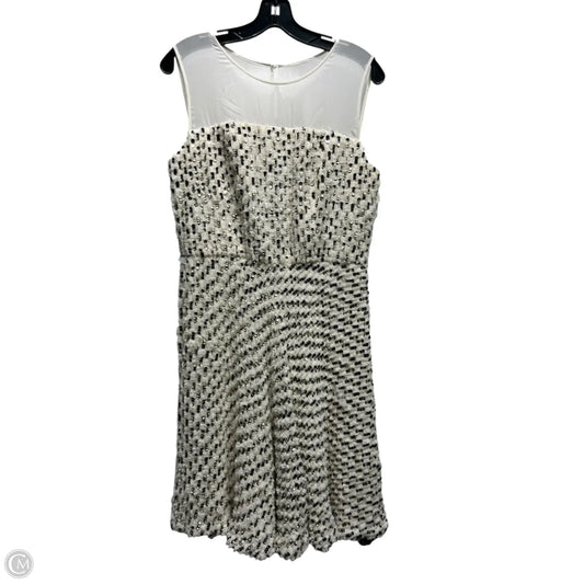 Dress Luxury Designer By St John Collection In Cream, Size: 8