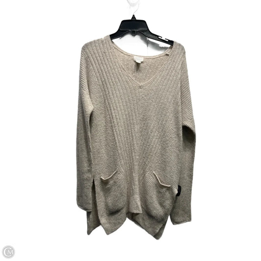 Sweater By Caslon In Tan, Size: S