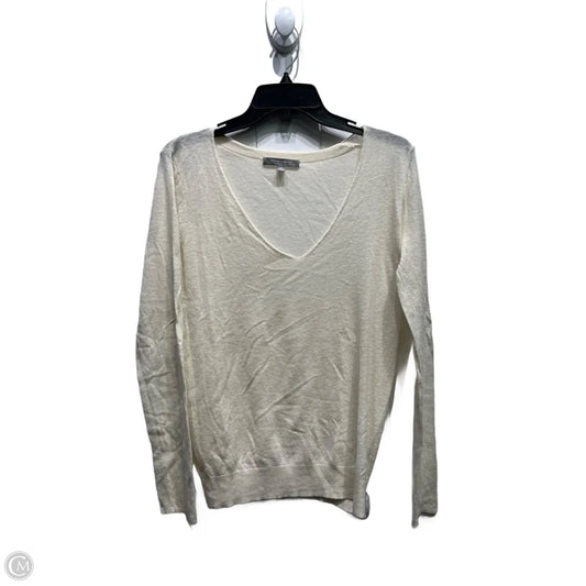 Sweater Designer By Neiman Marcus In Cream, Size: M