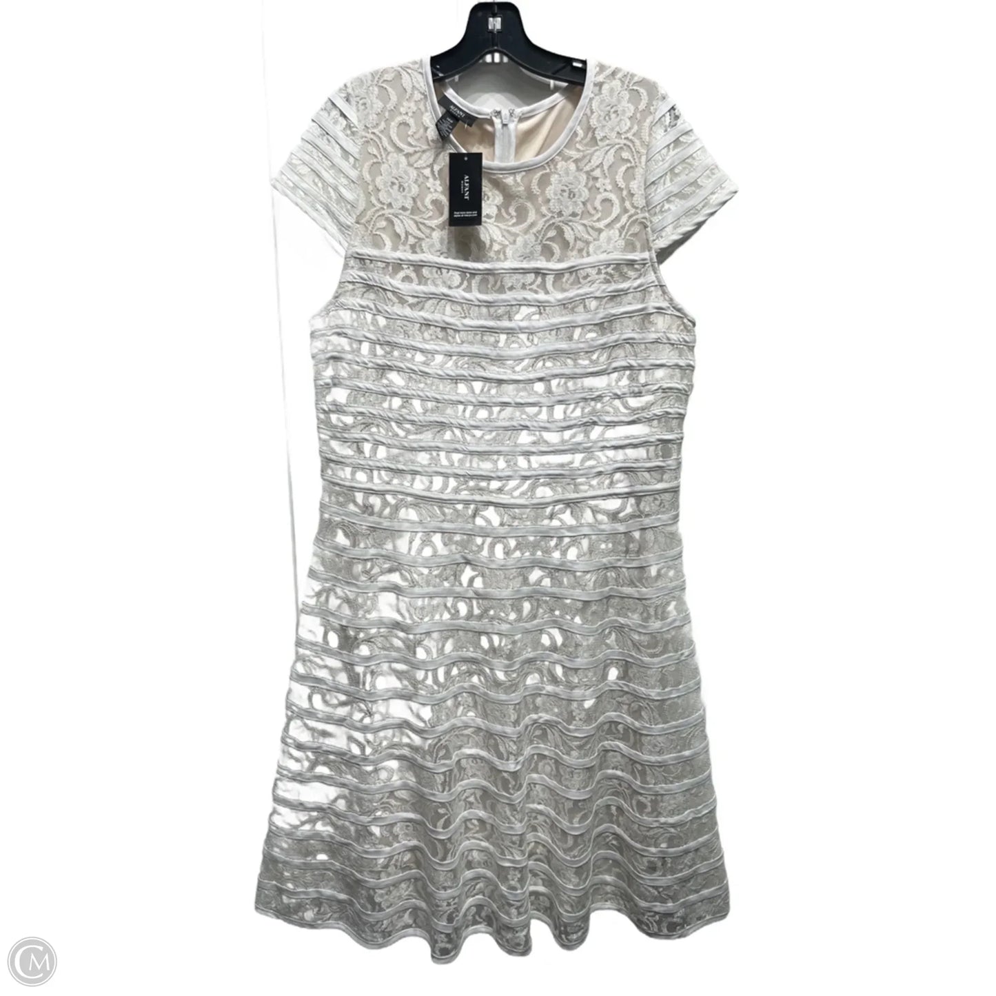 Dress Work By Alfani In White, Size: 14