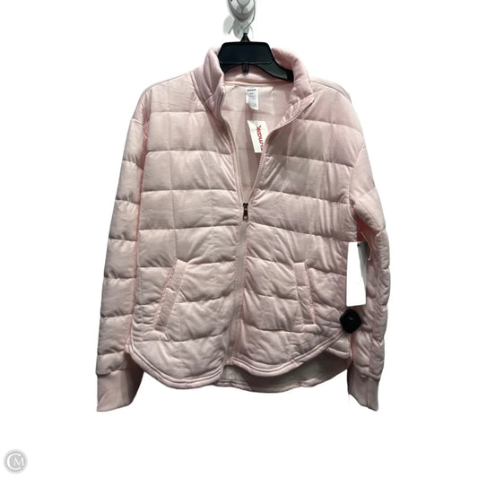 Jacket Puffer & Quilted By Rbx In Pink, Size: M