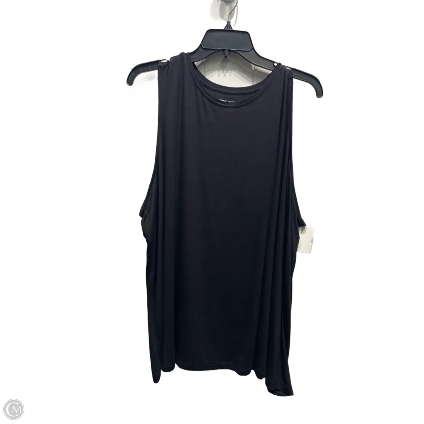 Top Sleeveless Basic By Nine West In Black, Size: 2x