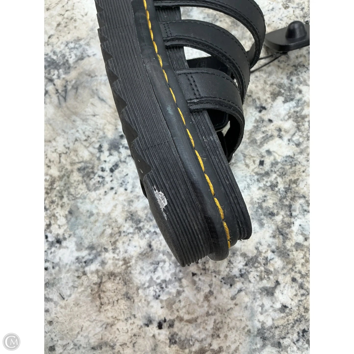 Sandals Flats By Dr Martens In Black, Size: 8