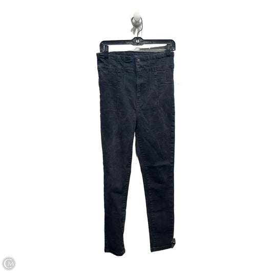 Jeans Skinny By We The Free In Black Denim, Size: 8