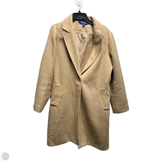 Coat Peacoat By Apt 9 In Tan, Size: L
