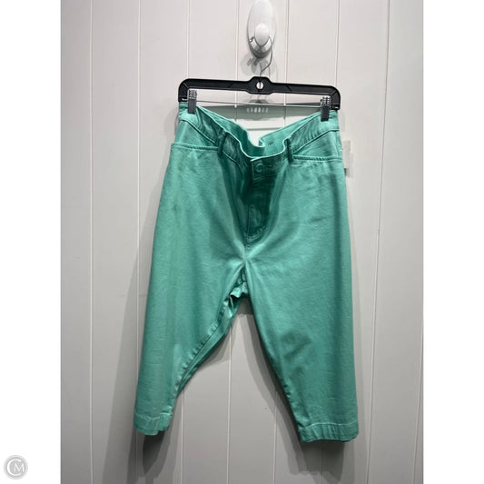 Capris By St Johns Bay In Teal, Size: 18
