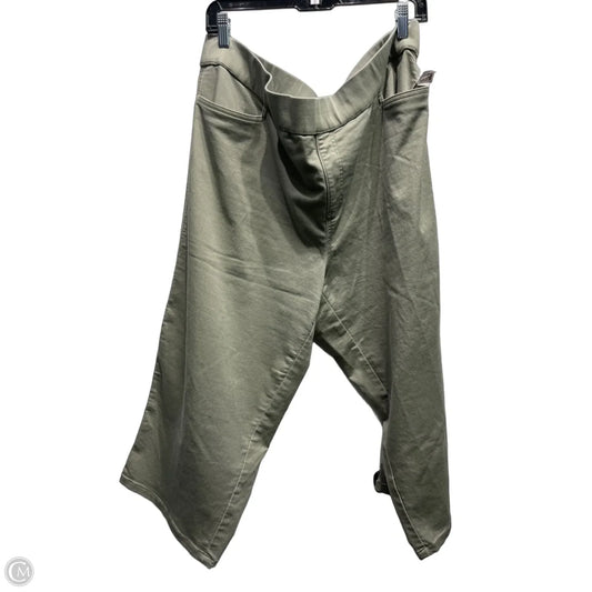 Capris By Intro In Green, Size: 22