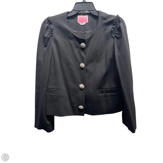 Blazer Designer By Kate Spade In Black, Size: 14