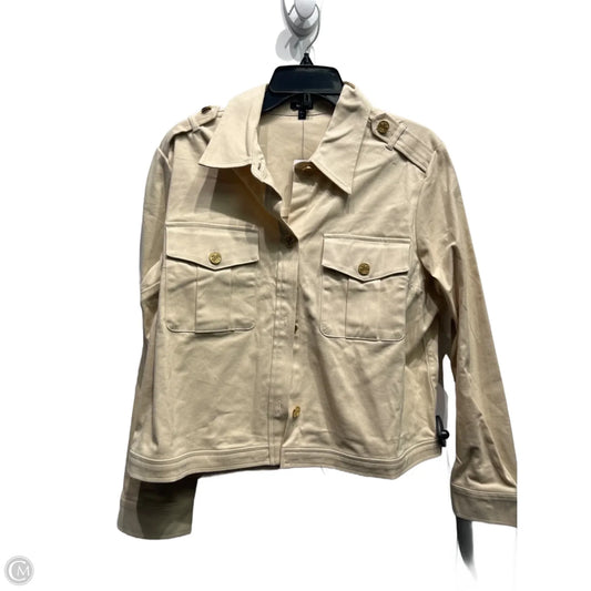 Jacket Other By Express In Cream, Size: L