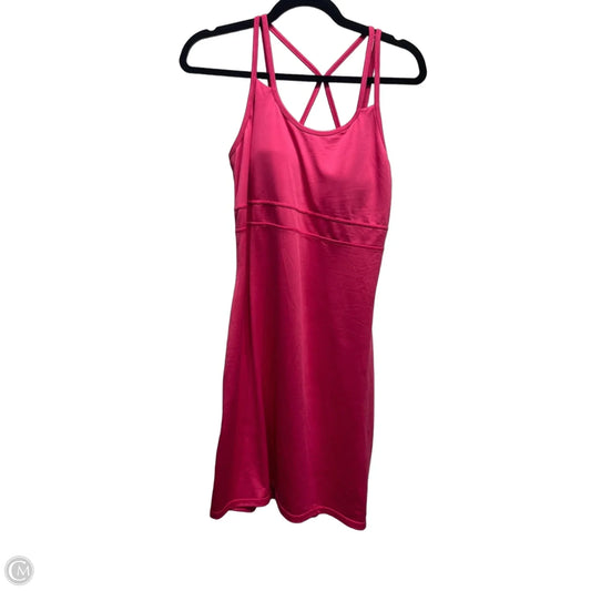 Dress Casual Short By Gaiam In Pink, Size: M