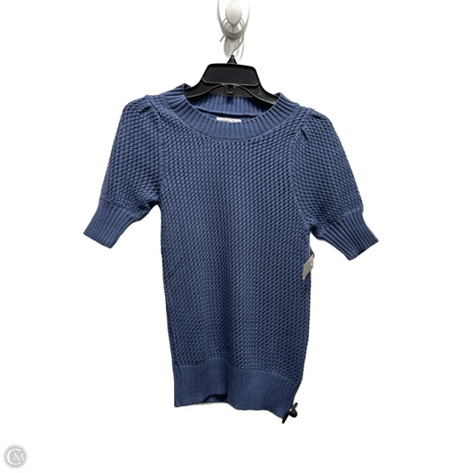 Sweater Short Sleeve By Sonoma In Blue, Size: Xs