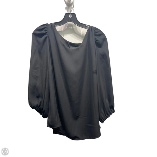 Top Long Sleeve By Alex Marie In Black, Size: Xl